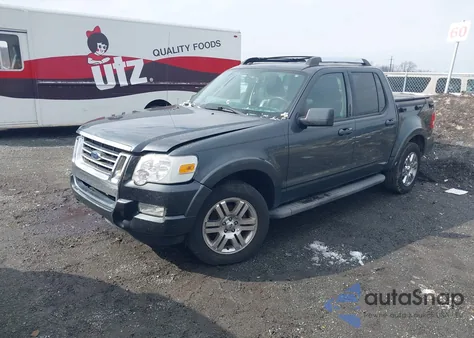 2010 Ford Explorer Sport Trac Limited из США, поврежденный, VIN 1FMEU5DE2AUF07775
